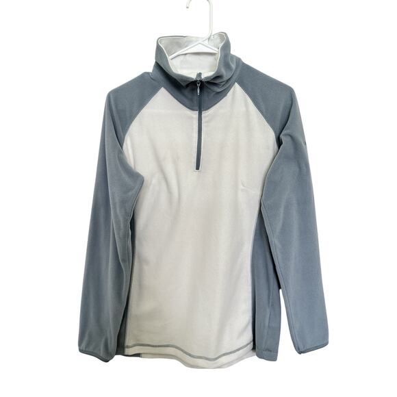 Columbia Jackets & Blazers - Columbia Women's Glacial Fleece lii 1/2 Zip Size M White/blue